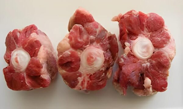 Freshly frozen oxtail