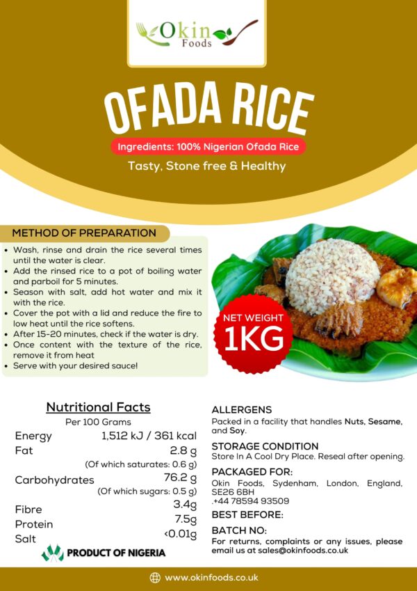 Ofada Rice (1kg)