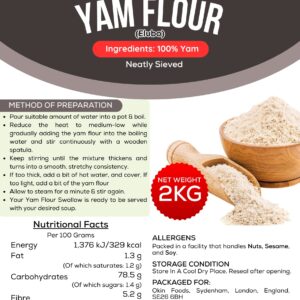 Elubo (Yam Flour) - 2kg