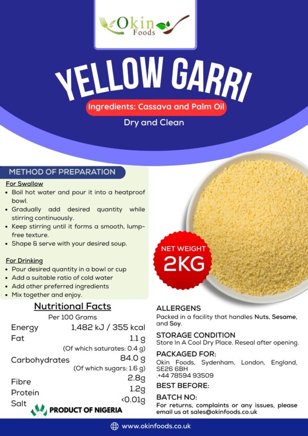 Yellow Gari (2kg)