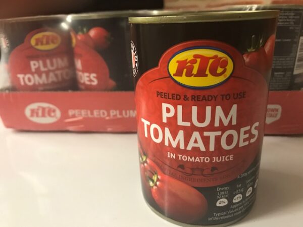 Tomato plum - 6 tins