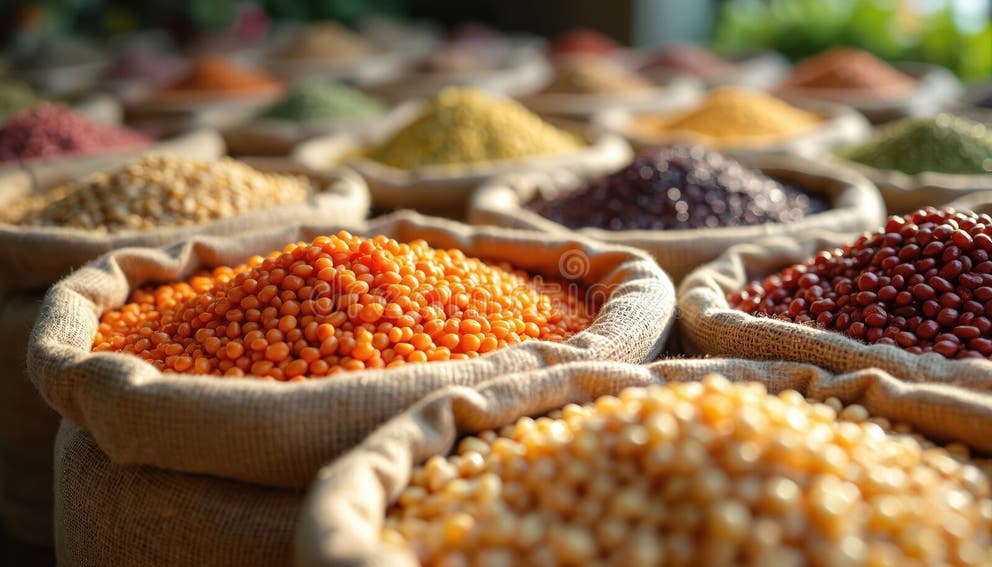 Premium African grocery ingredients including yam, plantain, egusi and traditional spices available online