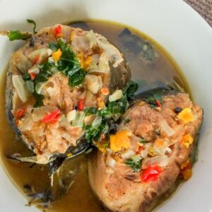 Catfish pepper soup