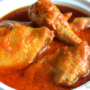 5 x fried chicken in tomato sauce